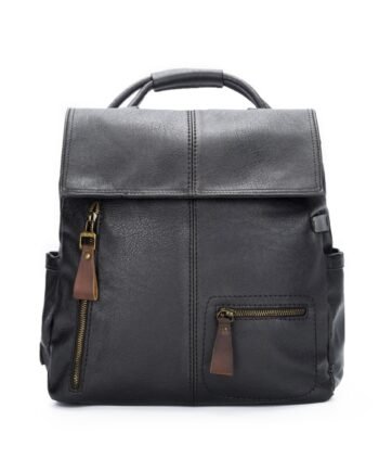 Women's Backpack Leather Anti-theft Casual