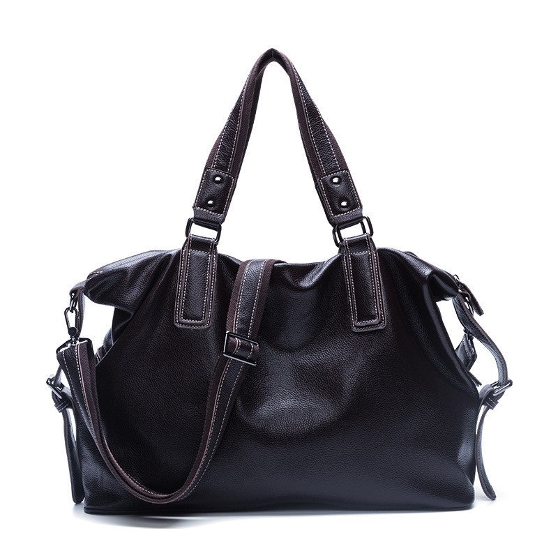 Korean fashion cowhide lady handbag
