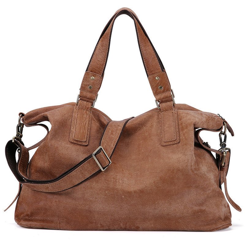 Korean fashion cowhide lady handbag