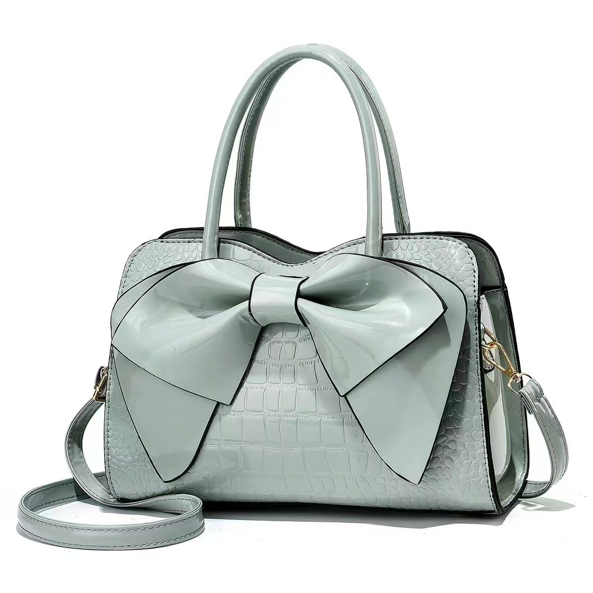 Women's Simple Elegant Western Style Shoulder Crossbody Handbag