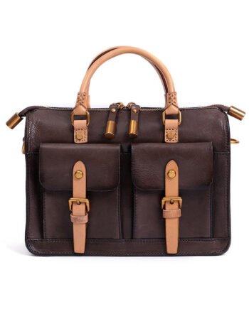 Retro Top Layer Cowhide Shoulder Messenger Bag