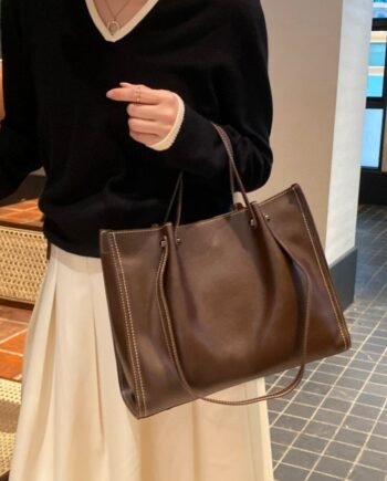 Large Capacity Totes Portable Light Luxury Shoulder Bag