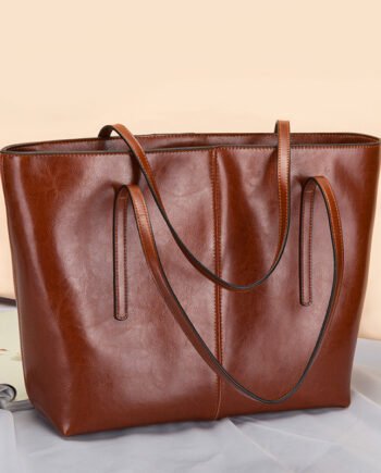 New Women's Fashion Shoulder Cowhide Large Capacity Women's Bag